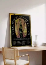 Social Distortion With Bad Religion American Tour 2024 2025 Poster Art Print