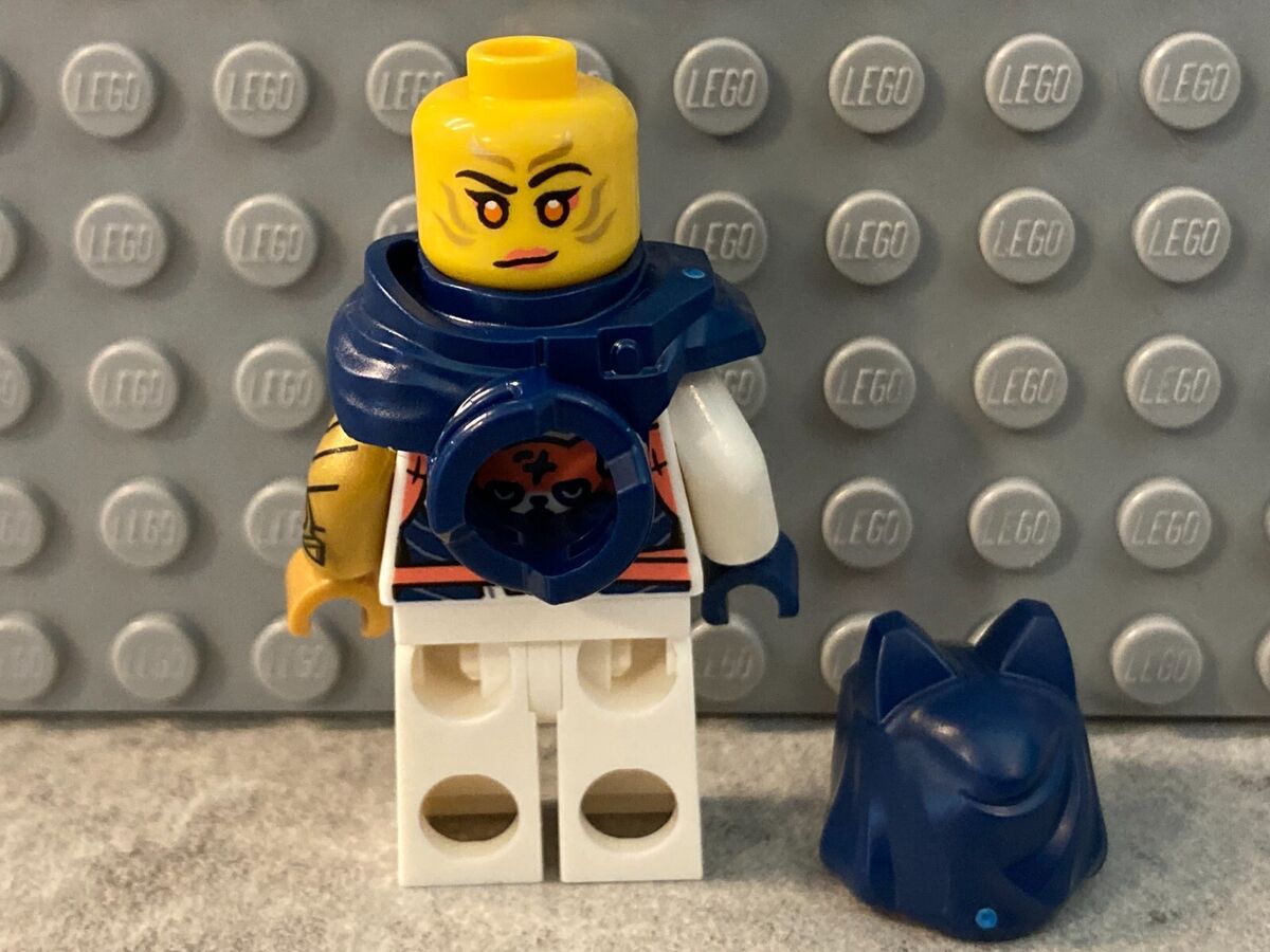 LEGO Ninjago Sora Minifigure w/ Hood from Dragons Rising set LEGO Ninjago Sora Minifigure w/ Hood from Dragons Rising set