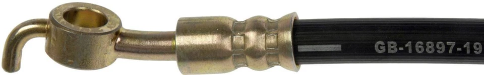 FITS 2010-2016 GENESIS 2 DOOR COUPE DRIVER LEFT FRONT BRAKE HOSE LINE - Image 2 of 3