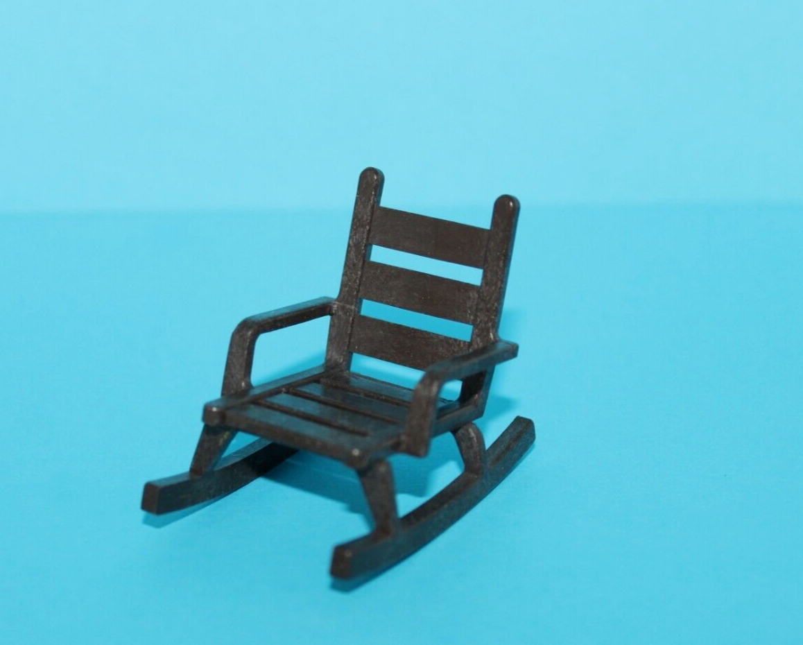 Playmobil Dark Brown Rocking Chair for Figures, Western, Cabin