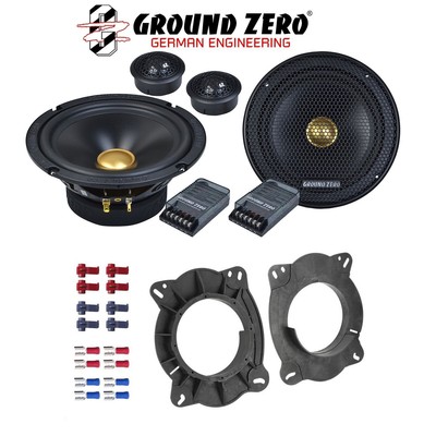 Ground Zero Lautsprecher Auto 16cm Boxen Kompo Set für Toyota Landcruiser