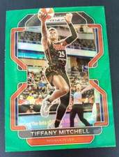 2022 Panini WNBA Prizm Tiffany Mitchell #96 Green Insert Indiana Fever