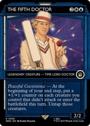 The Fifth Doctor (Showcase) #556 - Universes Beyond: Doctor Who