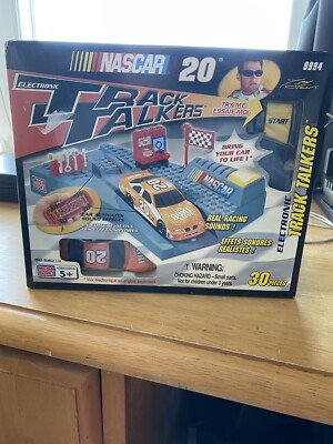 NEW Mega Bloks NASCAR Electronic Track Talkers Tony Stewart #20 NIB Sealed