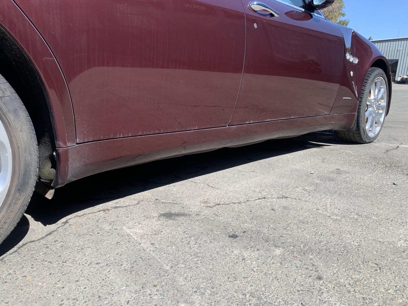 08 MASERATI Right RH Passenger Rocker Moulding CODE=226125
