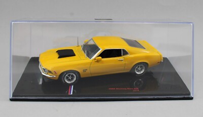 1:43 IXO Models *YELLOW* 1970 Ford Mustang Boss 429 *DIECAST* NIB