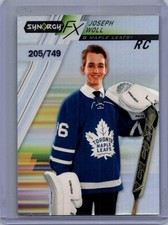 2020-21 Upper Deck Synergy #FXR-JW Joseph Woll FX Rookies 205/749