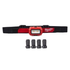 NEW Milwaukee TRUEVIEW HL2-LED + Batts Alkaline Slim Headlamp 4933471286