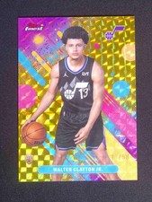 2025-26 Topps Finest Walter Clayton Jr. #18 RC Rookie Common Gold Geometric /50