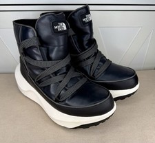 NEW Black The North Face Halseigh Thermoball Lace Womens Waterproof Boots Sz 11