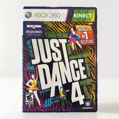 Just Dance 4 Microsoft Xbox 360 Kinect, 2012 By UbiSoft Rated E 10