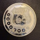 "GET YOUR KICKS ON ROUTE 66" 1 OZ 999 FINE SILVER ROUND SPOTTING S72