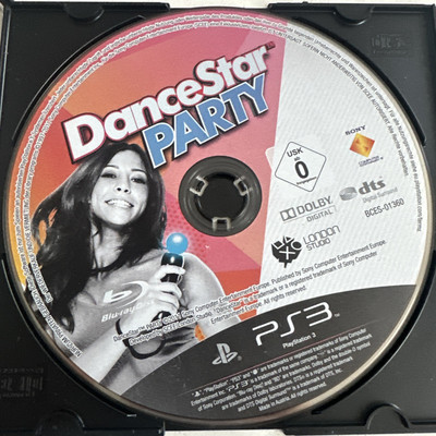 Dancestar: Party (Sony PlayStation 3) Ohne Originalverpackung!