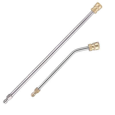 #ad 2Pcs Pressure Washer Extension Wand Extension Lance 15quot; 38cm 30°Curved $19.91