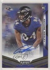 2019 Panini Playoff Rookie Auto Auto Antoine Wesley #300 Auto n1u