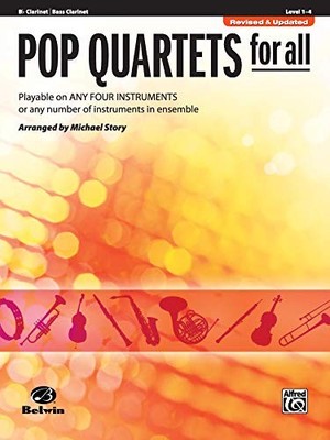 Pop Quartets for All: B-Flat Clarine..., Story, Michael