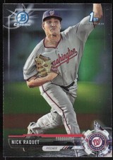 2017 Bowman Draft Chrome #BDC-182 Nick Raquet