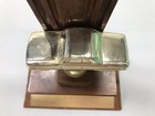VINTAGE 1968 CAR RACING AUTOMOBILE TROPHY AWARD - METAL & WOOD - 10.5” Tall — photo 10