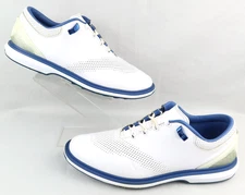 Nike Jordan ADG 4 Spikeless Golf Shoes Mens 9.5 White-Blue