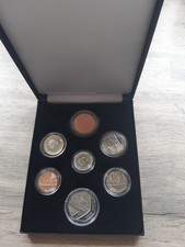 coin collection album with coins