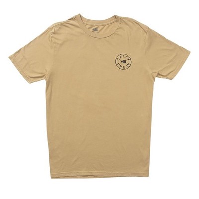 SALTY CREW WATERMARK VINTAGE SS TEE KHAKI