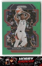 2022 Panini Prizm WNBA #152 Riquna Williams Green