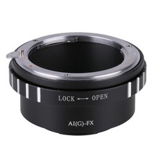 for Nikon G AF-S AI F Mount Lens Adapter Ring to Fujifilm FX X-E1 X-E2 X-M1 X-M2