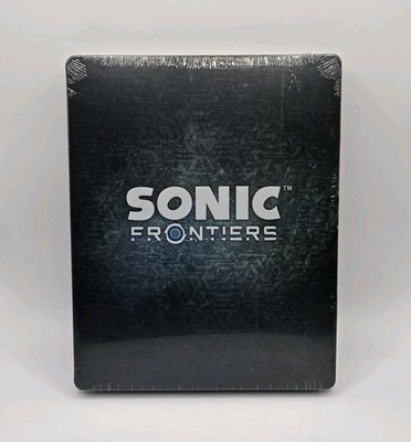 Sonic Frontiers Steel Book Best Buy Exclusive Case- NO GAME- Brand New Sealed 