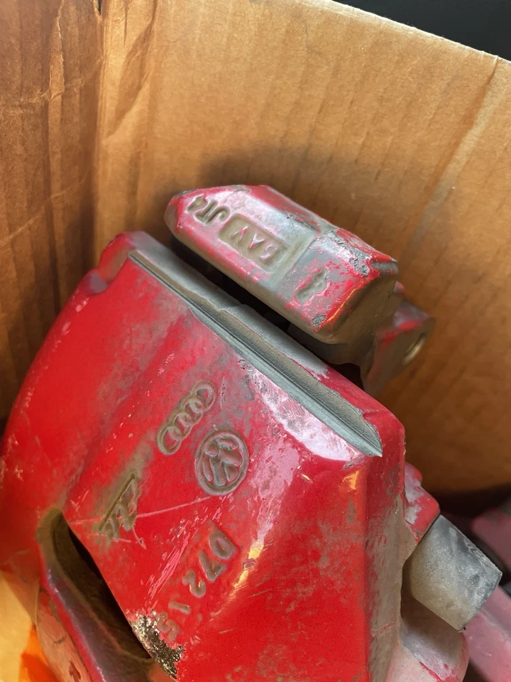 大众捷达 Gli Mk6.5 前原始设备制造商制动卡钳 13-17 适用于红色 312 毫米转子 — 第 4/4 张图片