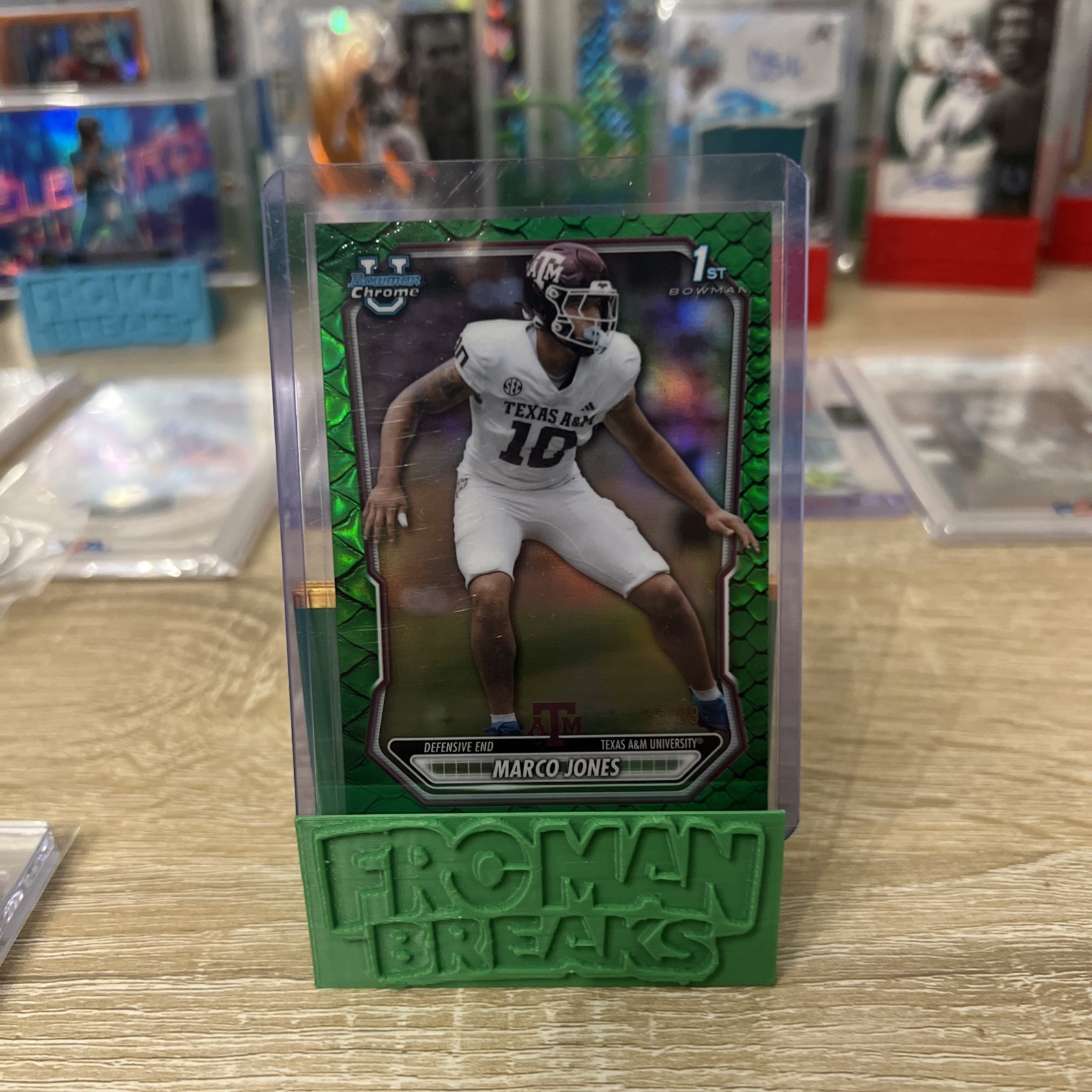 Marco Jones /99 Texas ATM 1st Bowman
