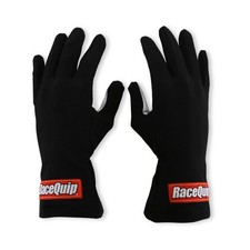 RaceQuip RQP 350003 RQP 350 Series Driving Gloves 1-Layer Black/White Medium