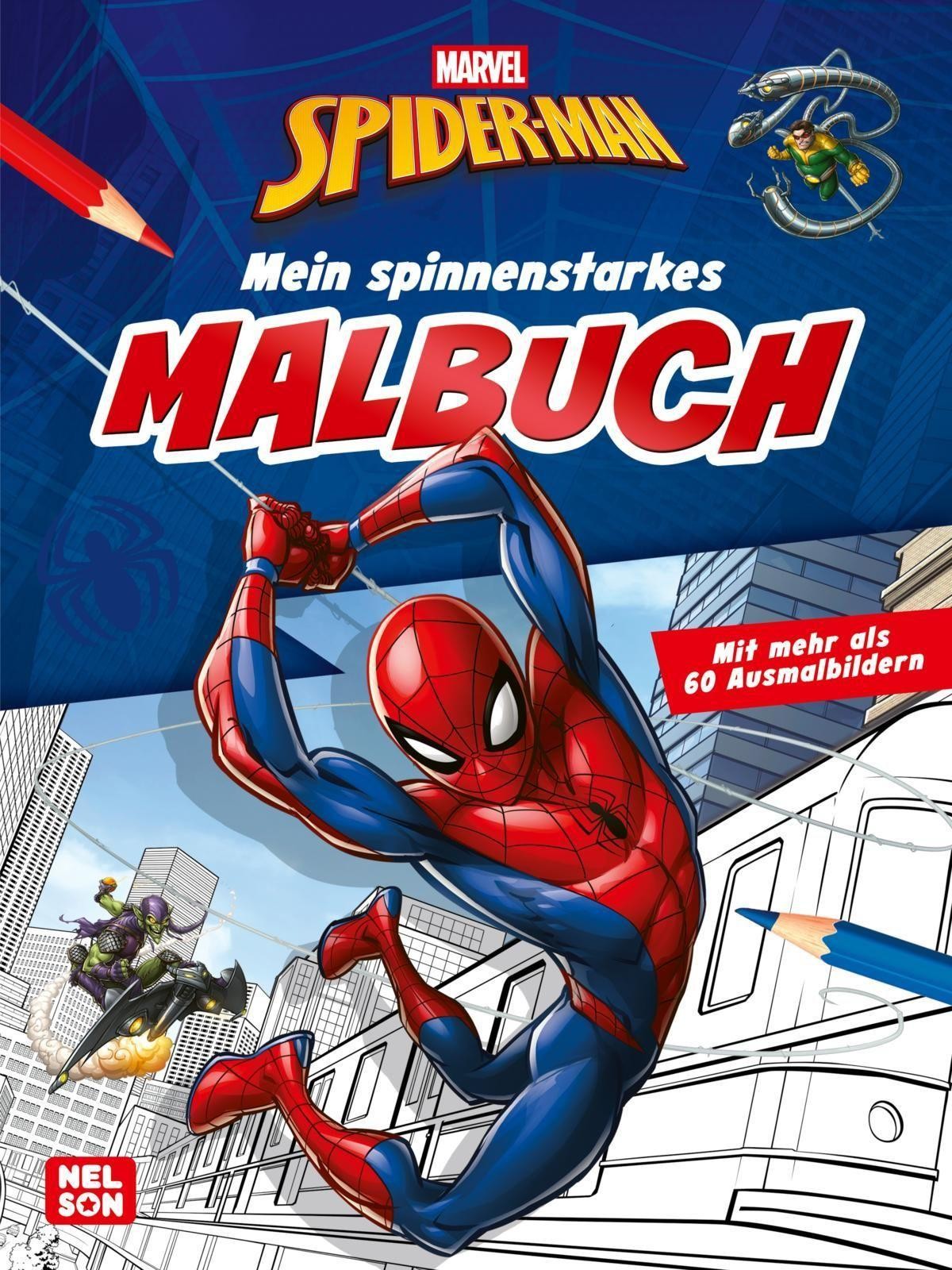 Nelson Verlag Marvel Spider-Man: Mein Spinnenstarkes Malbuch - Bild 3