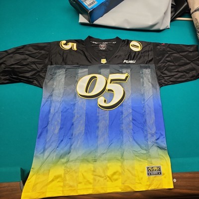 Maillot FUBU Vintage 1992 - Style Hip Hop Années 90 - Taille L - Marron - Occasion Très Bon État