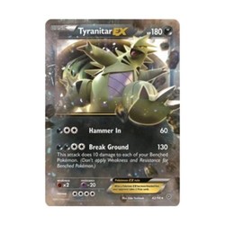 Tyranitar EX 42/98 XY Ancient Origins Holo Ultra Rare
