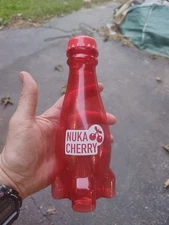 Fallout Nuka Cola Cherry Plastic  Rocket Bottle  Replica Figure