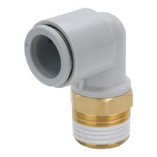 SMC KQ2L04-02AS Male Elbow,90 Deg,4mm,TubexMale BSPT 36X089