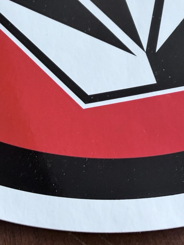 12.5” Volcom Stone Sticker Made By Marketing Special Red Color - Image 4 of 4