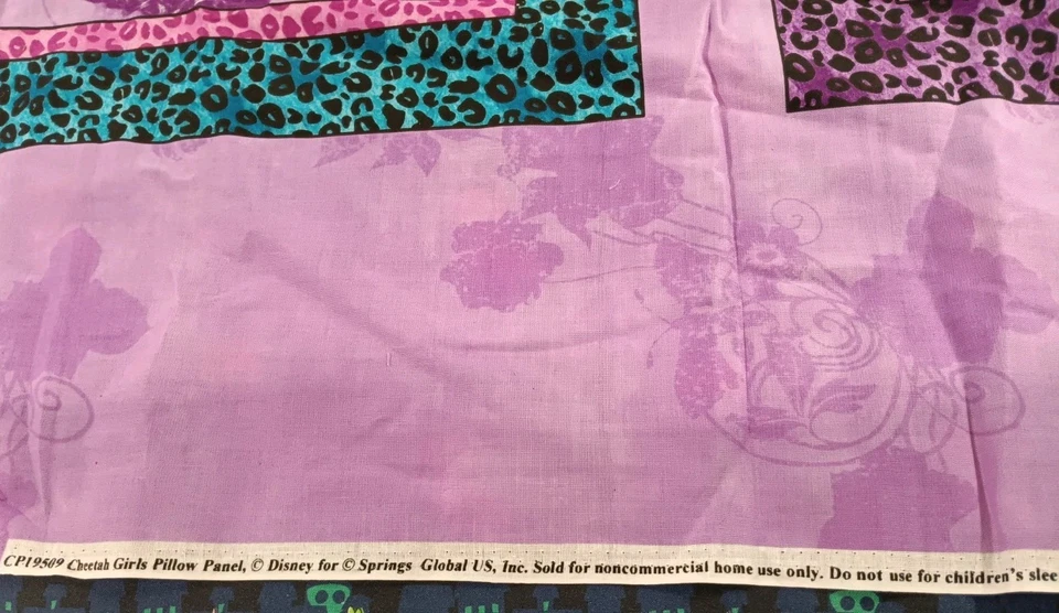 Tecido painel travesseiro feminino chita 3 jardas - Imagem 4 de 4