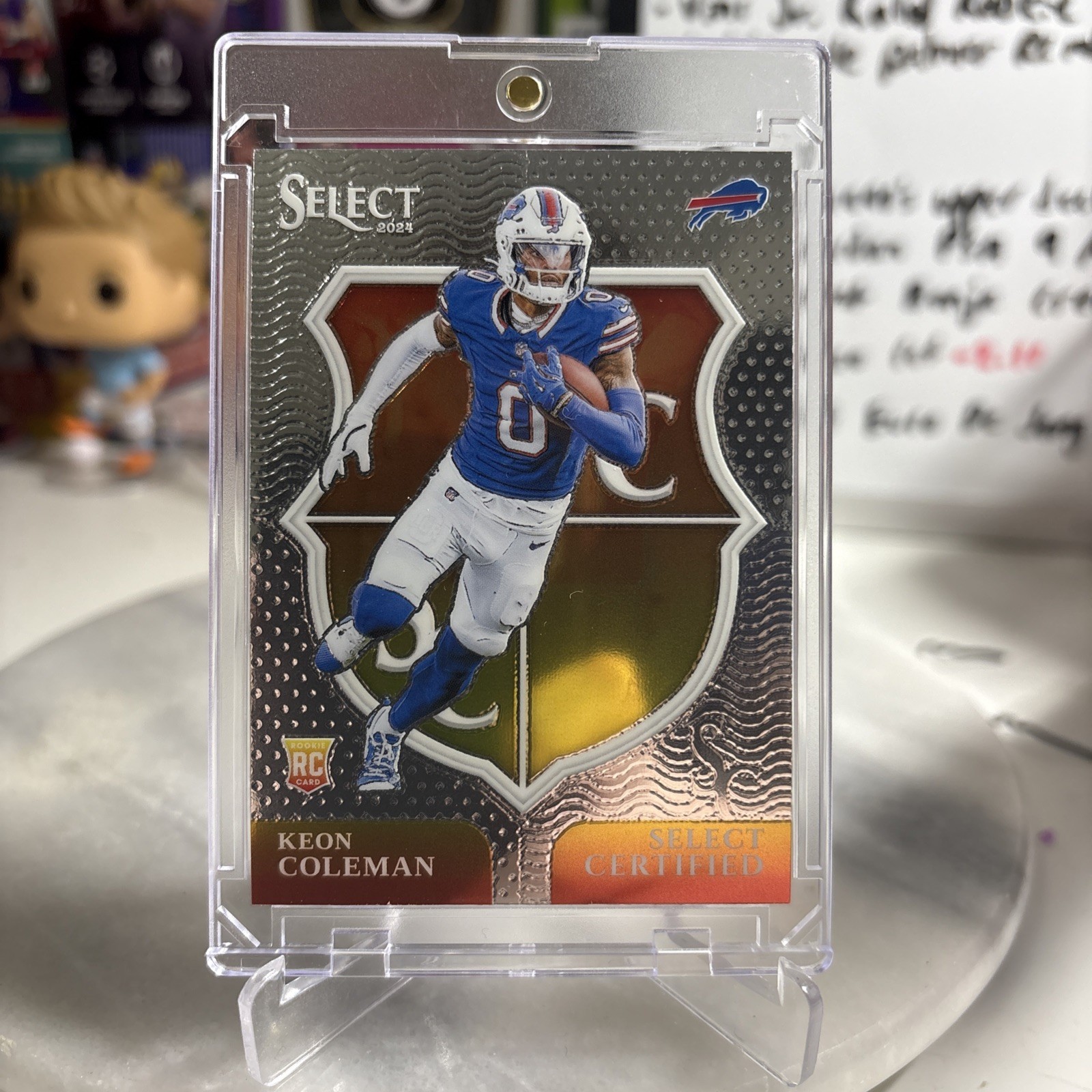 2024 Panini Select - Select Certified Rookies #13 Keon Coleman