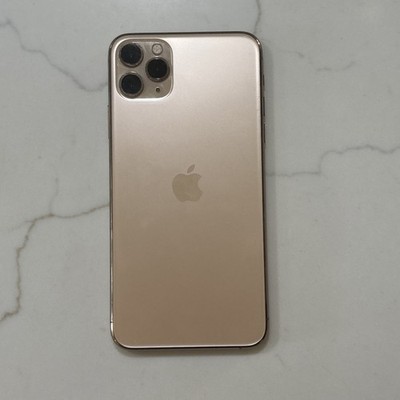 Apple iPhone 11 Pro Max Smartphone 64GB, Unlocked, Gold, 6.5'' Display