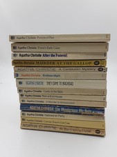 Collection of  14  Vintage Agatha Christie Paperbacks          C118 B524