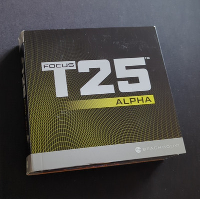 Beachbody Focus T25 Alpha Beta Shaun T DVD Set 8 Discs Missing 2 Workouts
