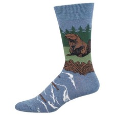 Socksmith Men's Crew Socks Novelty Footwear - Americana - Party Like Its 1776