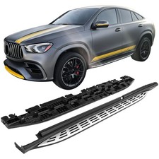 Aluminum Running Boards Compatible with 2021 2022 2023 2024 GLE Coupe GLE53