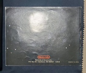 Wild Gunman (Nintendo NES, 1985) 5-SCREW COMPLETE OG Foam Authentic BLACK BOX