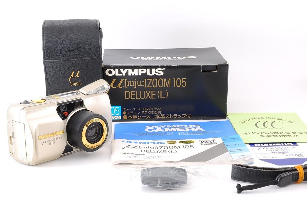 0 Zoom Olympus Camera Film mju Deluxe DELUXE μ | 35mm OLYMPUS ZOOM