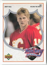 1991-92 Upper Deck Hockey Brett Hull Heroes #2 