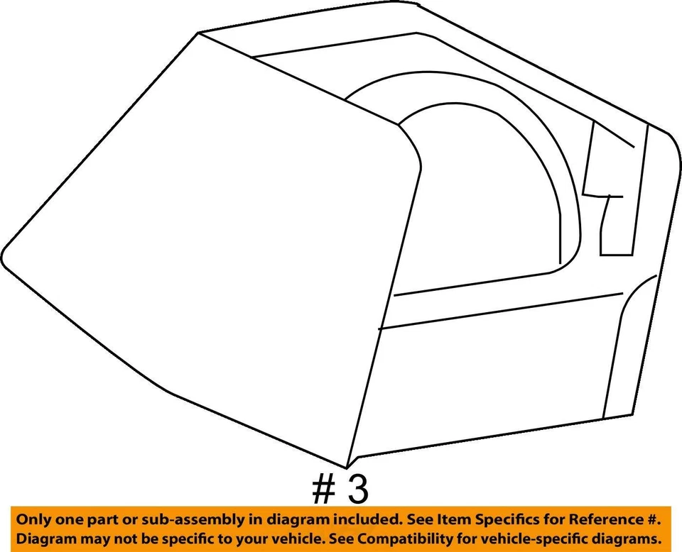 Carcasa Chevrolet Caprice 2011-2017-R/Asiento CTR SHLDR B 92171129 - NUEVO OEM Foto 4 de 4