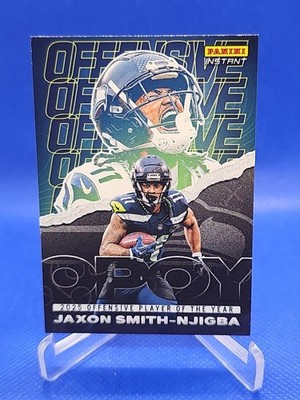 2025 NFL OFFENSIVE PLAYER YEAR! Jaxon Smith-Njigba Panini Instant #OPOY 1/887