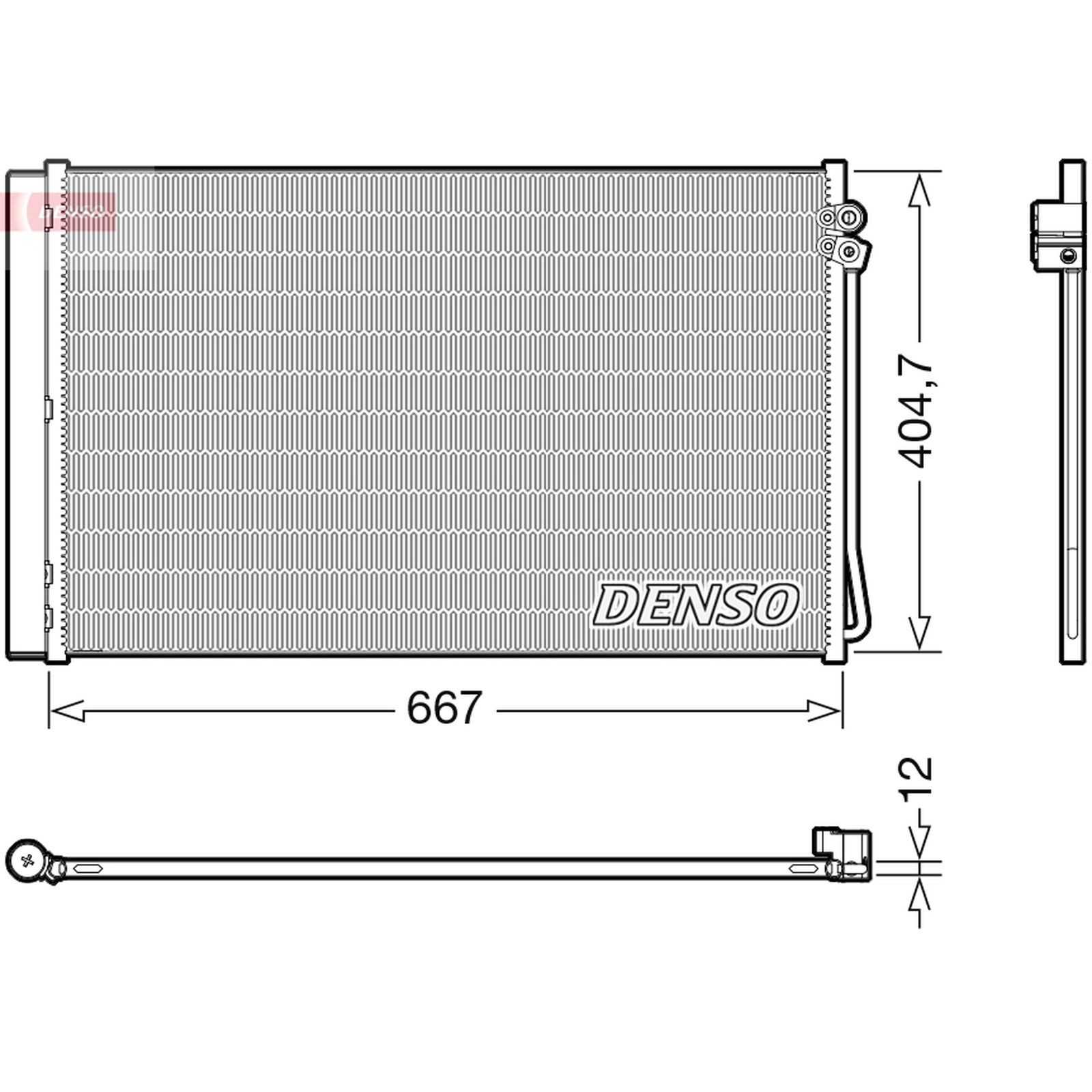 Denso Dcn17062 Air Conditioning Condenser - Image 8